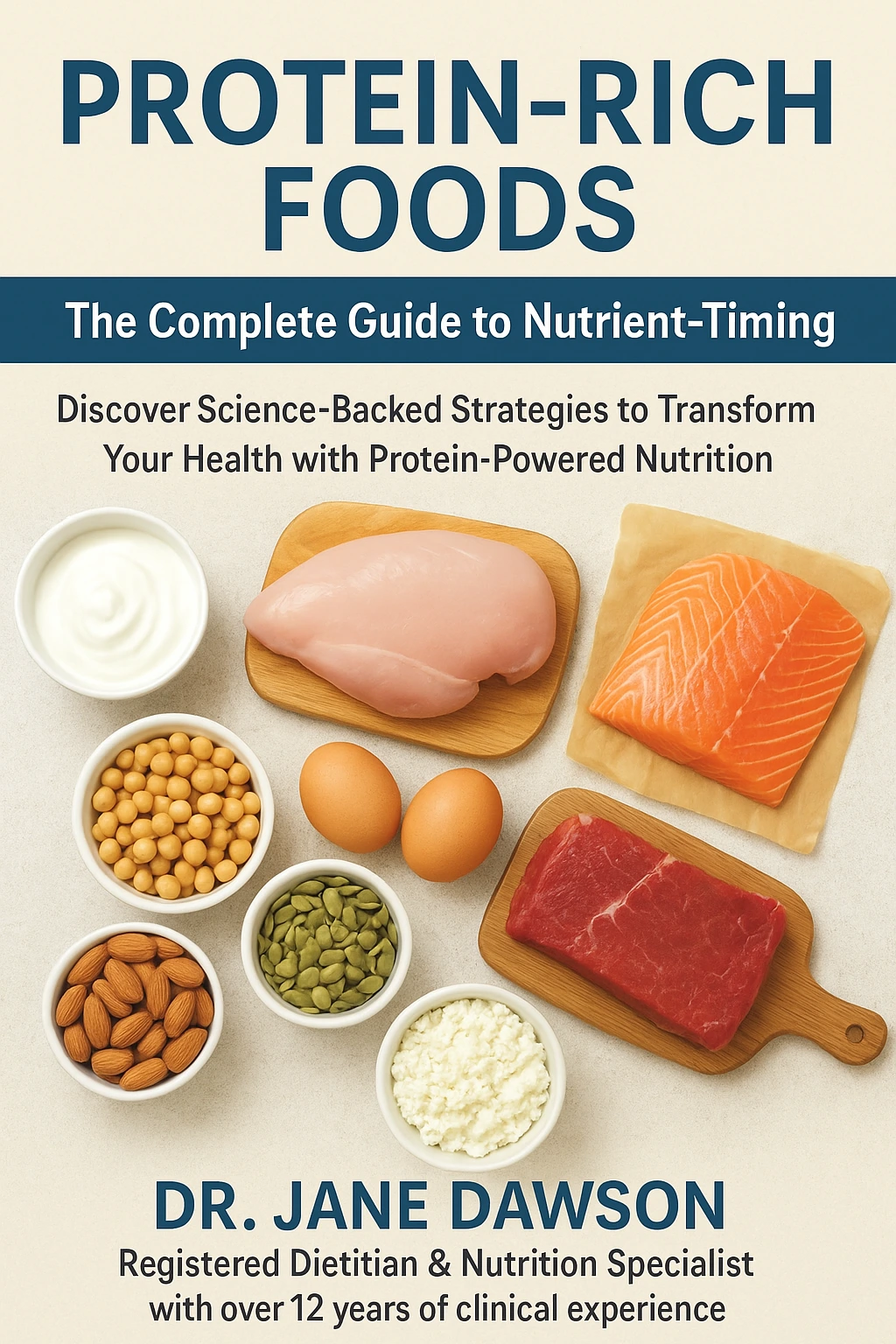 PROTEIN-RICH FOODS - The Complete Guide to Nutrient-Timing by Dr. Jane Dawson, Registered Dietitian